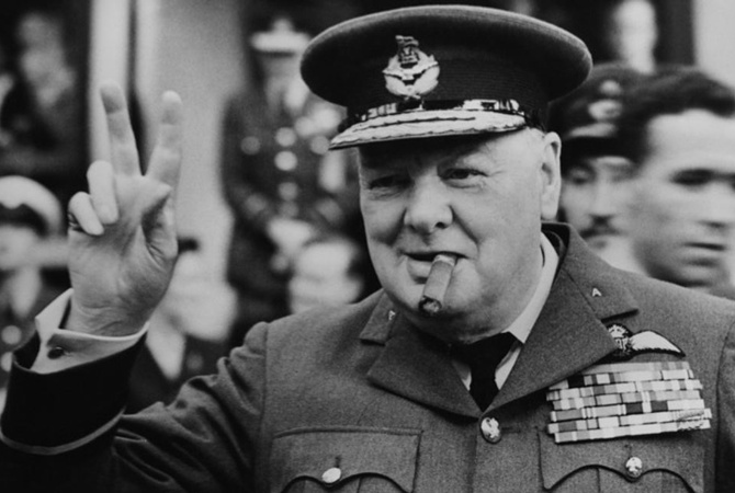 Военный Уинстон Черчилль